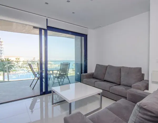 Apartamento de 2 dormitorios con vistas al mar - Capacidad 4