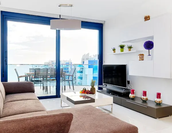  Apartamento de 3 dormitorios con bañera de hidromasaje - Ático - Capacidad 6